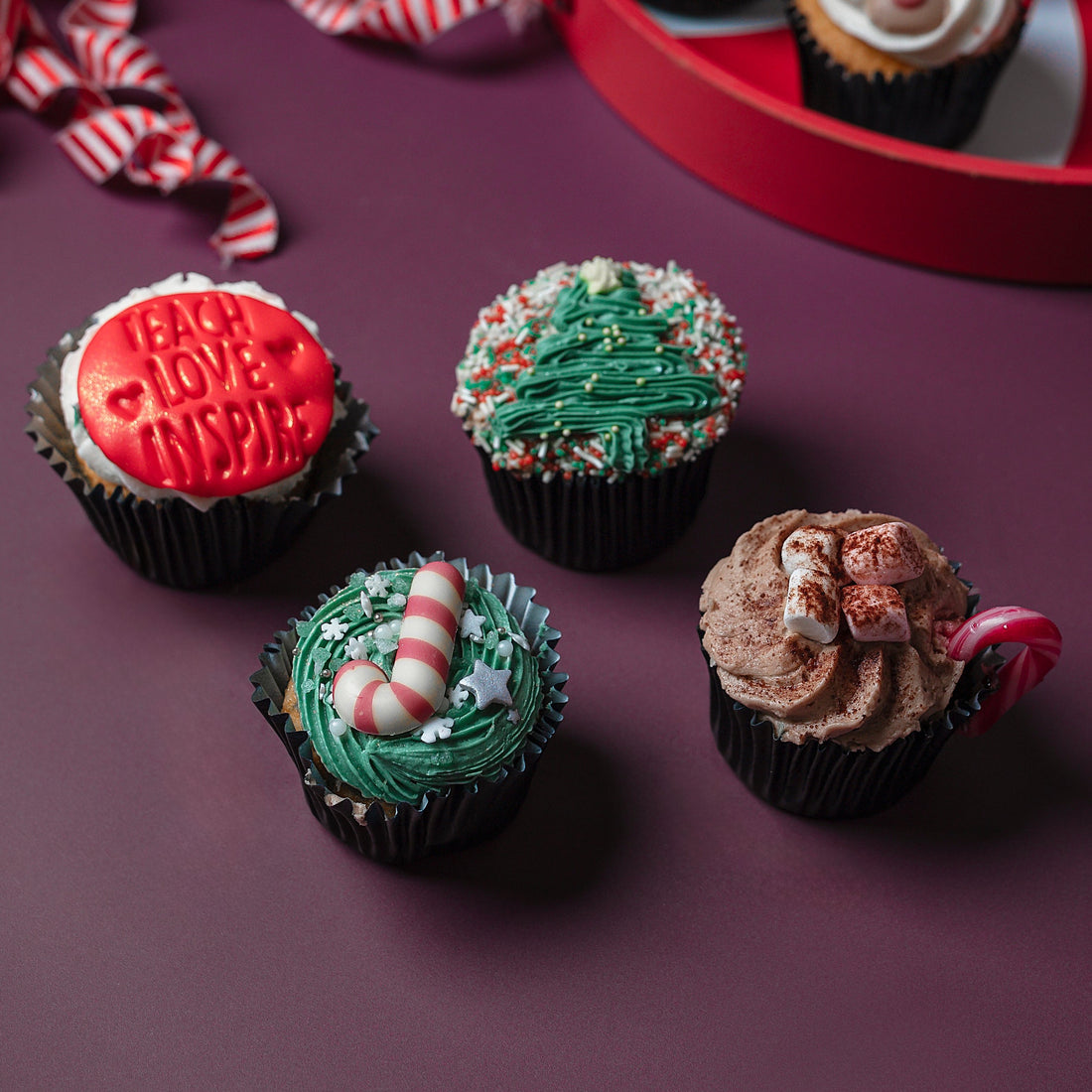 Christmas Cupcakes (Thank You Teacher)