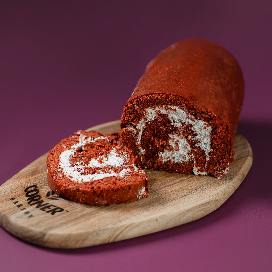Fresh Cream Chocolate Swiss Roll