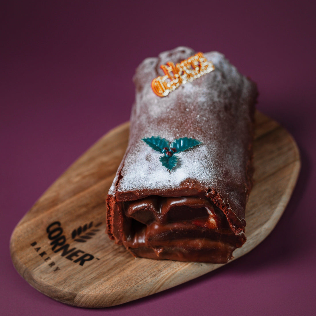 Fresh Cream Yule Log