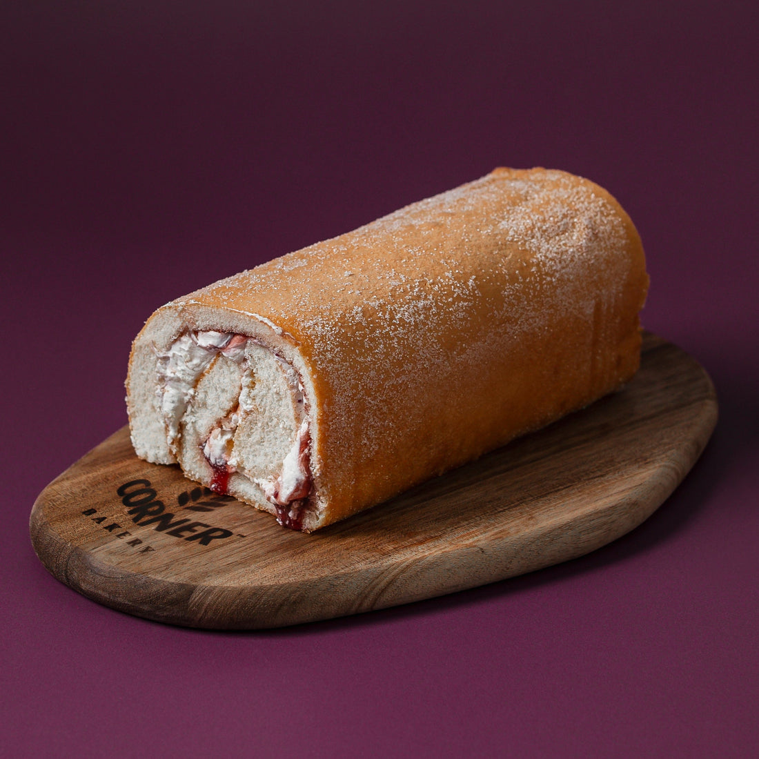 Fresh Cream Jam Swiss Roll