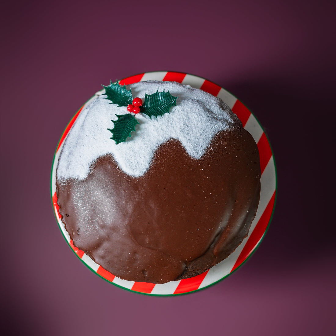 Christmas Chocolate Fudge Cake